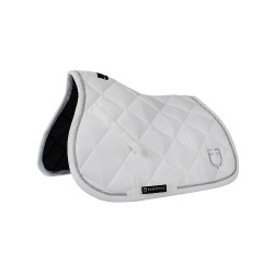 Tapis de selle obstacle en coton avec galons et logo Diamond Equestro