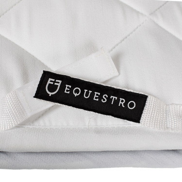 Tapis de selle obstacle en coton avec galons et logo Diamond Equestro Tapis de selle obstacle en coton avec galons et logo Diamond Equestro