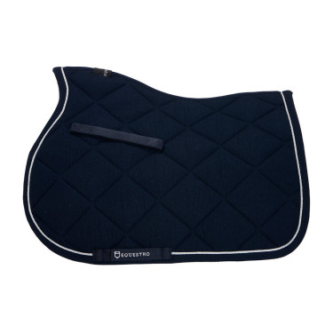 Springschabrak pony Diamond van katoen met biezen Equestro Marine Marineblauw Springschabrak pony Diamond van katoen met biezen Equestro Marine Marineblauw