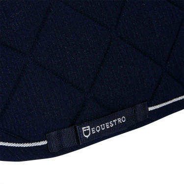 Springschabrak pony Diamond van katoen met biezen Equestro Marine Marineblauw Springschabrak pony Diamond van katoen met biezen Equestro Marine Marineblauw