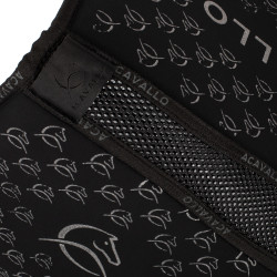 Tapis de saut en lycra avec grip en gel et dessous en fibre de bambou Acavallo Noir / noir Tapis de saut en lycra avec grip en gel et dessous en fibre de bambou Acavallo Noir / noir