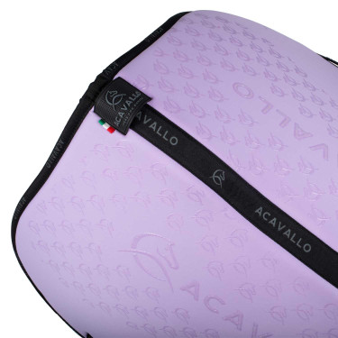Tapis de saut en lycra avec grip en gel et dessous en fibre de bambou Acavallo Tapis de saut en lycra avec grip en gel et dessous en fibre de bambou Acavallo