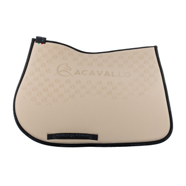 Tapis de saut en lycra avec grip en gel et dessous en fibre de bambou Acavallo Tapis de saut en lycra avec grip en gel et dessous en fibre de bambou Acavallo