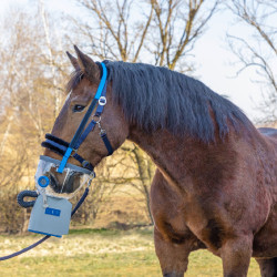 Inhalateur à ultrasons sans fil pour chevaux AirOne Flex Hippomed