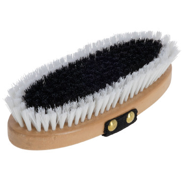 Brosse douce Brush&Co bois lamé Kerbl Nature Beige