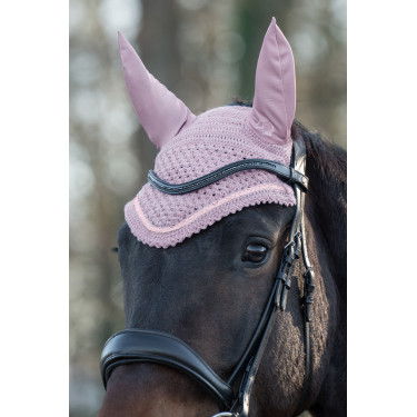 Bonnet anti-mouches Daphne HKM Mauve Violet Bonnet anti-mouches Daphne HKM Mauve Violet