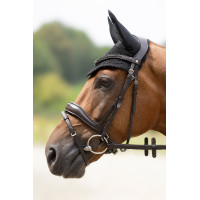 Bonnet anti-mouches Daphne HKM Noir Bonnet anti-mouches Daphne HKM Noir