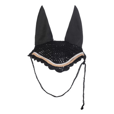 Bonnet anti-mouches Kopenhagen HKM Noir Bonnet anti-mouches Kopenhagen HKM Noir