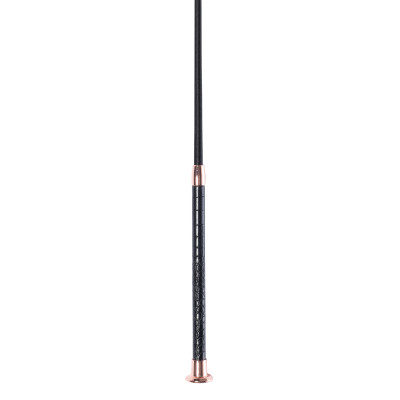 Cravache de dressage Croco HKM Noir
