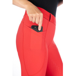 Legging Aruba basis 1/1 en silicone HKM Rood Legging Aruba basis 1/1 en silicone HKM Rood