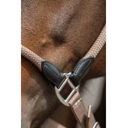 Licol Carlotta HKM Taupe Marron Licol Carlotta HKM Taupe Marron