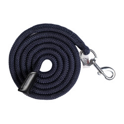 Longe Carlotta avec mousqueton HKM Bleu foncé