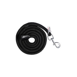 Longe Carlotta avec mousqueton HKM Noir Longe Carlotta avec mousqueton HKM Noir