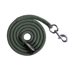 Longe Carlotta met musketonhaak HKM Kaki Groen