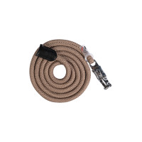 Longe Carlotta met paniekhaak HKM Taupe Bruin Longe Carlotta met paniekhaak HKM Taupe Bruin