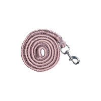 Lange lijn Catherine met karabijnhaak HKM Mauve / lichtroze Violet