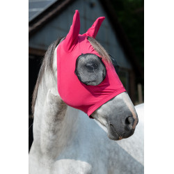 Masque anti-mouches Elastic HKM Magenta Rose