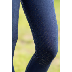 Pantalon femme Aruba Denim fond 1/1 en silicone HKM Bleu foncé Pantalon femme Aruba Denim fond 1/1 en silicone HKM Bleu foncé