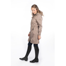 Parka femme Alpine HKM Taupe Marron Parka femme Alpine HKM Taupe Marron