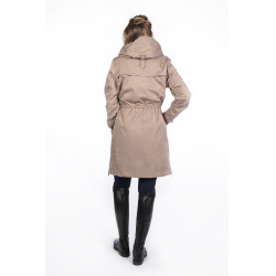 Parka femme Alpine HKM Taupe Marron Parka femme Alpine HKM Taupe Marron