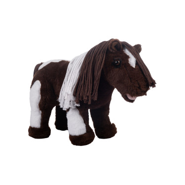 Pinto Cuddle Pony HKM Marron / blanc