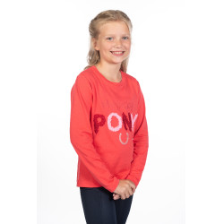 Polo à manches longues enfant Aymee HKM Rose Polo à manches longues enfant Aymee HKM Rose