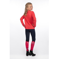 Polo à manches longues enfant Aymee HKM Rose Polo à manches longues enfant Aymee HKM Rose