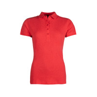 Polo femme Elisa HKM Rouge Polo femme Elisa HKM Rouge