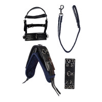Set de longe Cuddle Pony HKM Noir