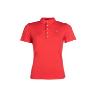 Dames functioneel T-shirt Aruba korte mouwen HKM Rood