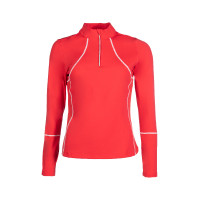 Dames functioneel T-shirt Aruba lange mouwen HKM Rood