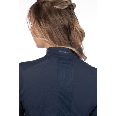 Dames functioneel T-shirt Aruba lange mouwen HKM Donkerblauw