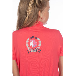 T-shirt fonctionnel enfant Aymee HKM Rose T-shirt fonctionnel enfant Aymee HKM Rose