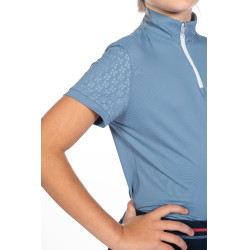 Functioneel kinder-T-shirt Aymee HKM Blauwgrijs