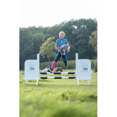 Functioneel kinder-T-shirt Aymee HKM Blauwgrijs