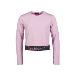 T-shirt fonctionnel enfant Hailey HKM Lilas clair Rose T-shirt fonctionnel enfant Hailey HKM Lilas clair Rose