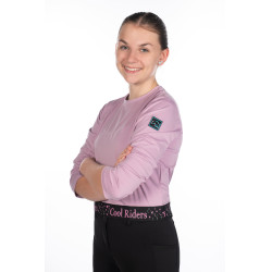 T-shirt fonctionnel enfant Hailey HKM Lilas clair Rose T-shirt fonctionnel enfant Hailey HKM Lilas clair Rose