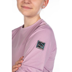 T-shirt fonctionnel enfant Hailey HKM Lilas clair Rose T-shirt fonctionnel enfant Hailey HKM Lilas clair Rose
