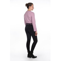 T-shirt fonctionnel enfant Hailey HKM Lilas clair Rose T-shirt fonctionnel enfant Hailey HKM Lilas clair Rose