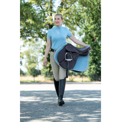 T-shirt fonctionnel femme Nashville HKM Bleu clair T-shirt fonctionnel femme Nashville HKM Bleu clair