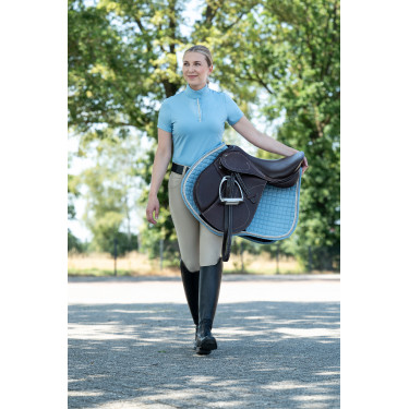 T-shirt fonctionnel femme Nashville HKM Bleu clair T-shirt fonctionnel femme Nashville HKM Bleu clair