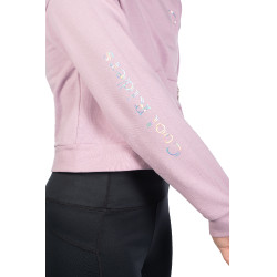 Sweat enfant Hailey HKM Lilas clair Rose Sweat enfant Hailey HKM Lilas clair Rose
