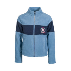 Veste en polaire enfant Aymee HKM Bleu gris