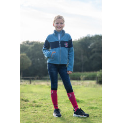Veste en polaire enfant Aymee HKM Bleu gris