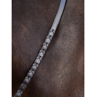 Rênes tressées LeMieux Marron / argent