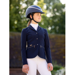 Veste de concours LeMieux Junior Pro Marine Bleu marine Veste de concours LeMieux Junior Pro Marine Bleu marine