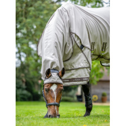 Couverture anti-mouches LeMieux Kudos Sweet Itch Stone Gris Couverture anti-mouches LeMieux Kudos Sweet Itch Stone Gris