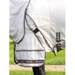 Couverture anti-mouches LeMieux Kudos Sweet Itch Stone Gris Couverture anti-mouches LeMieux Kudos Sweet Itch Stone Gris