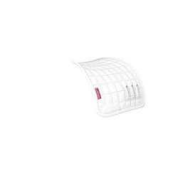Tapis de selle Square Dressage pour jouet Mini Poney LeMieux Blanc