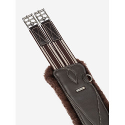 Bavette LeMieux profilée Arika laine synthétique Marron Bavette LeMieux profilée Arika laine synthétique Marron